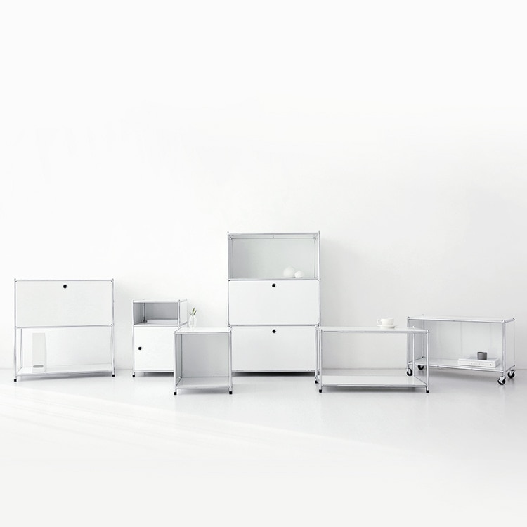 SIMPLIE 収納ボックス 3色(ホワイト/ソリッドベージュ/マットブラック) モジュールタイプ BC260 サイドテーブル