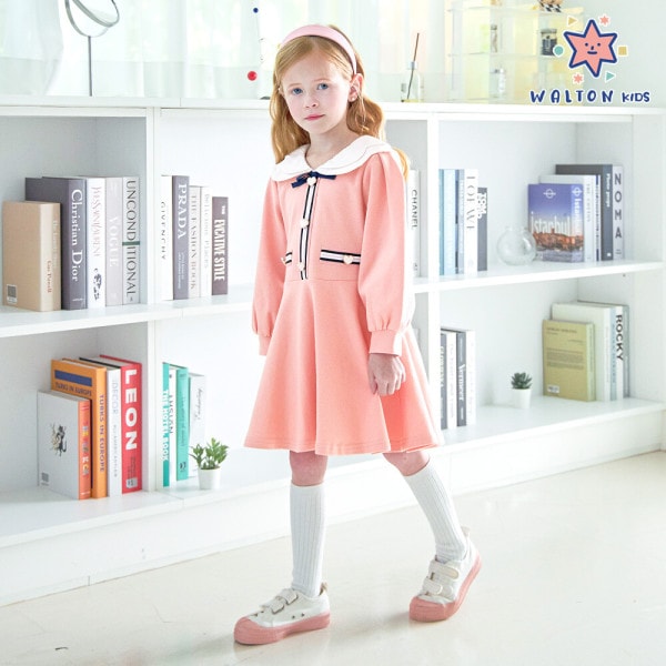 端正なプレッピーワンピース 端正なプレッピーワンピース