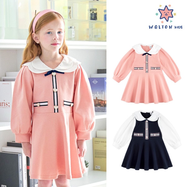 端正なプレッピーワンピース 端正なプレッピーワンピース