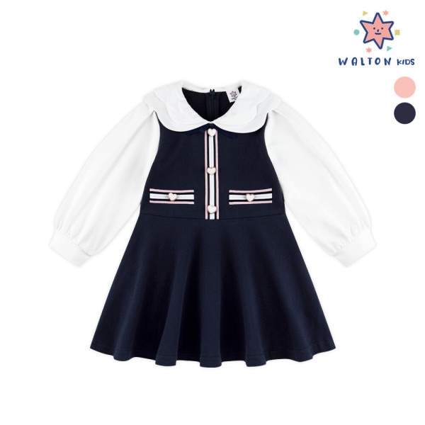 端正なプレッピーワンピース 端正なプレッピーワンピース