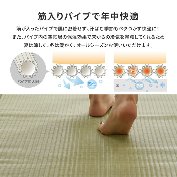 PP上敷 四条（しじょう） 江戸間8帖（約352x352cm）