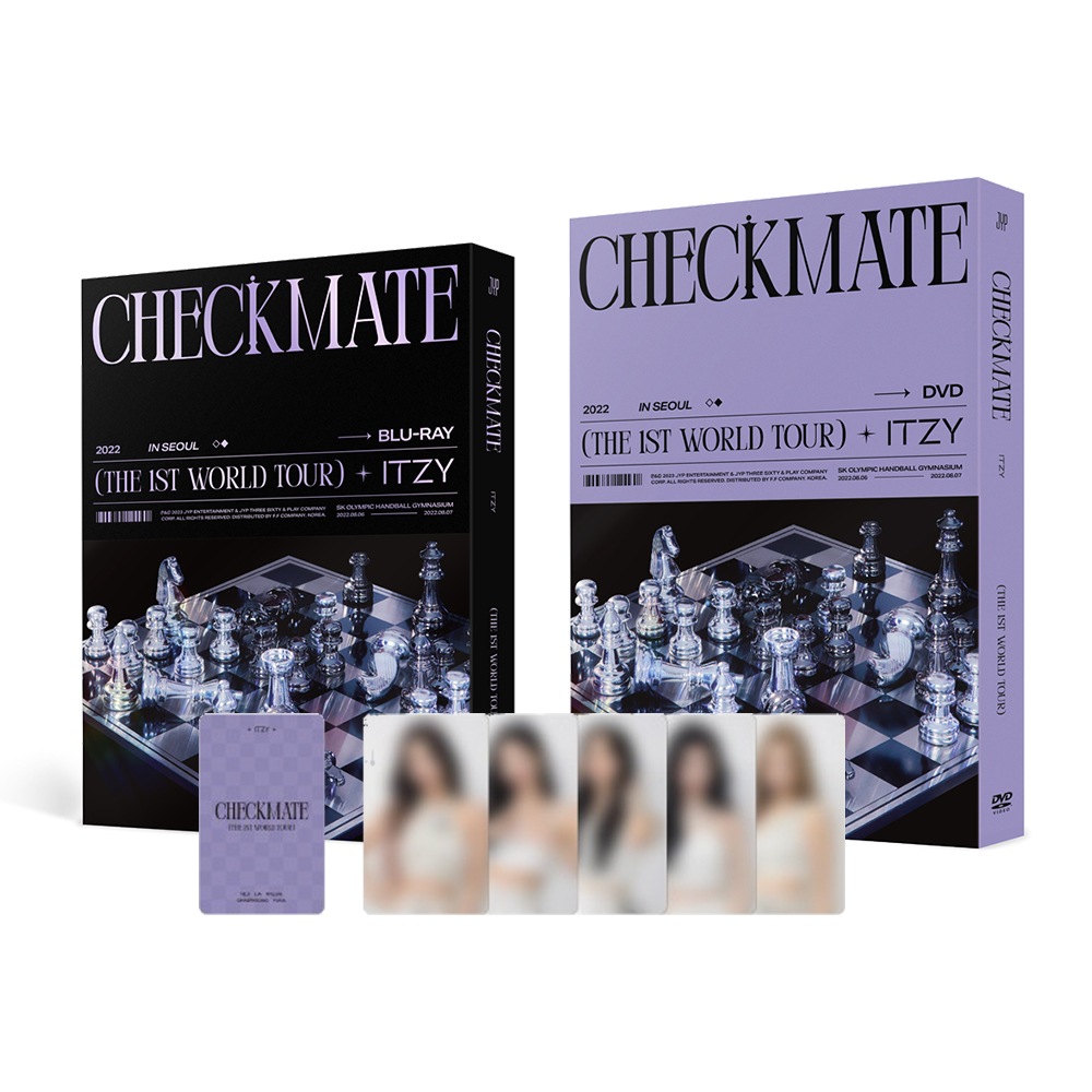 【JYP/流通特典選択可能】2022 ITZY THE 1ST WORLD TOUR CHECKMATE in SEOUL DVD/BLU-RAY[8月29日発送予定]