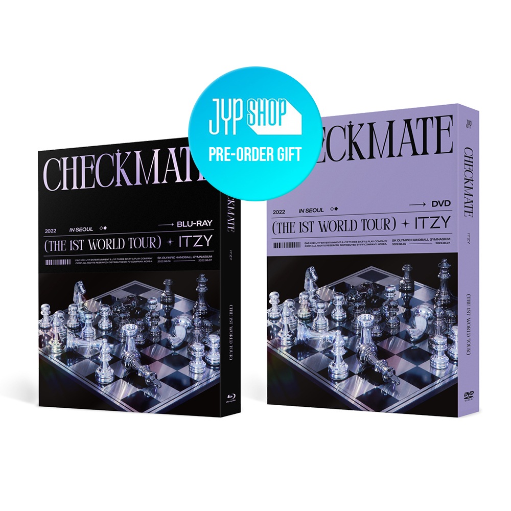【JYP/流通特典選択可能】2022 ITZY THE 1ST WORLD TOUR CHECKMATE in SEOUL DVD/BLU-RAY[8月29日発送予定]