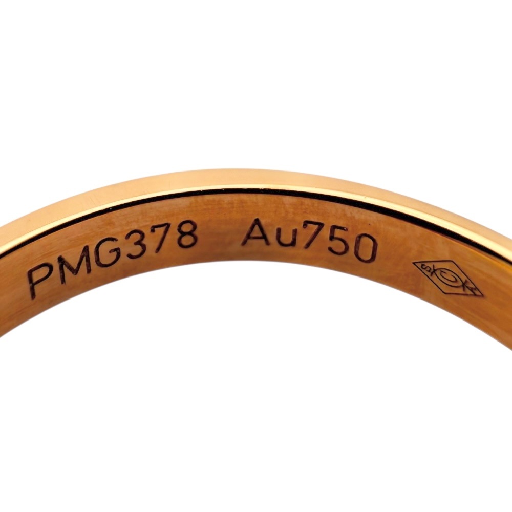 カルティエ ダムールウェディング リング 指輪 7号 18金 K18ピンクゴールド CARTIER 中古 美品