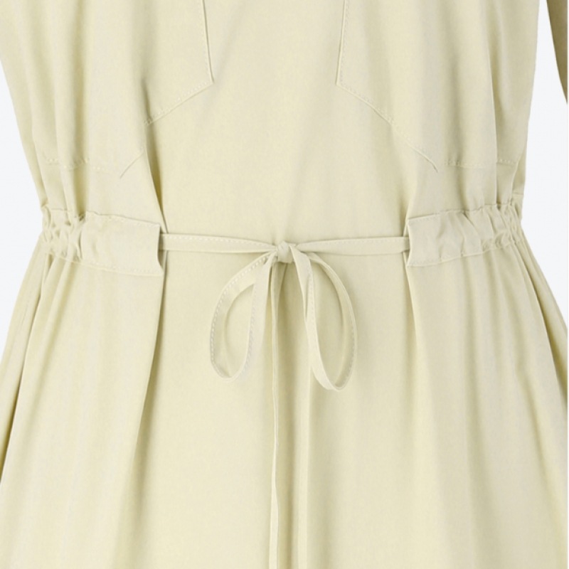 (ニューヨーク訪問)ウエストストリングミックスロングドレス(VY7OP12) (ニューヨーク訪問)ウエストストリングミックスロングドレス(VY7OP12)