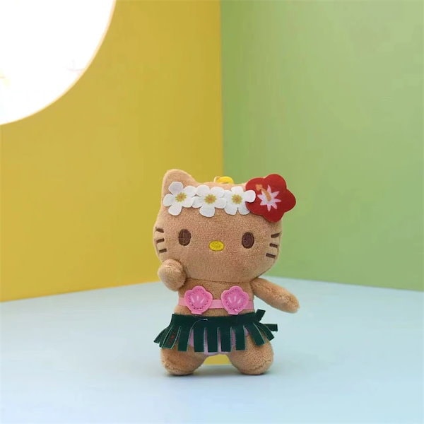超激レア☆足長キティ　黒&金花サングラスぬいぐるみキーホルダー2点セット　非売品 超激レア☆足長キティ 黒&金花サングラスぬいぐるみキーホルダー2点