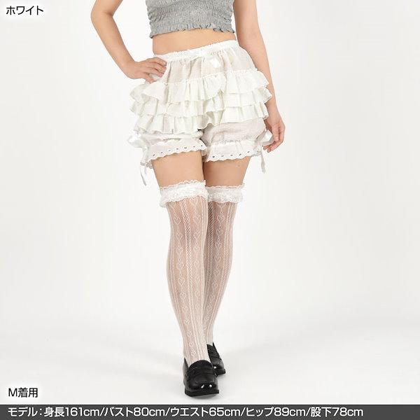 高い素材 ドロワーズ Qoo10] ペチパンツ かぼ ペチコート パンツ