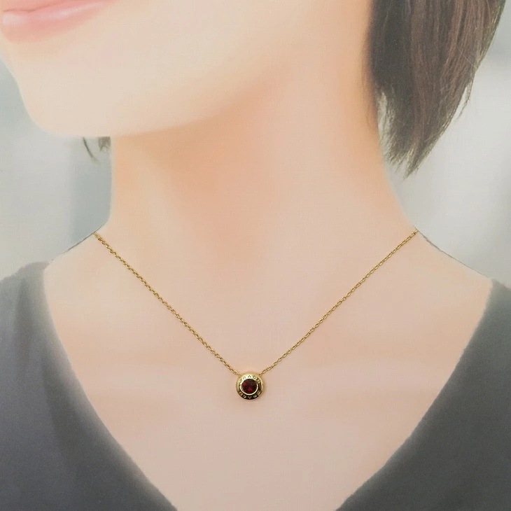 ネックレス チェーン ペンダント オープンサークル 54514RDGD