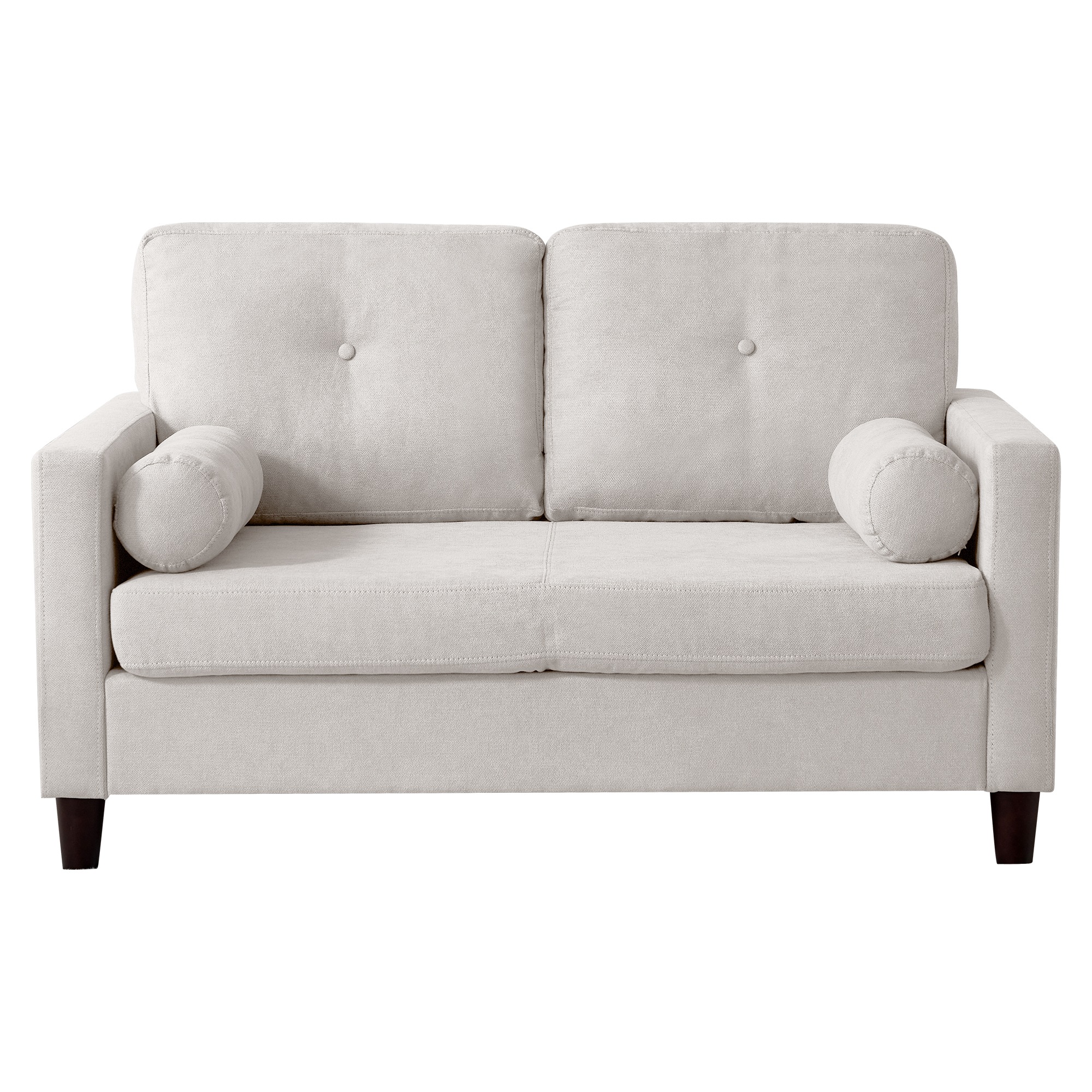 ソファ 二人掛け カウチ 抱き枕付き ソファー おしゃれ Beige FabricGGSP52