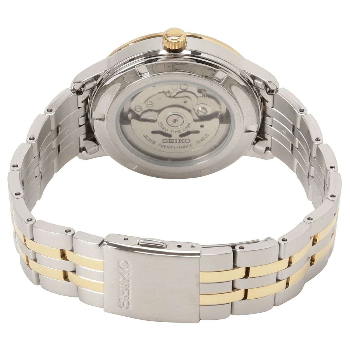 セイコー 腕時計 SEIKO メンズ 海外モデル 逆輸入 自動巻き アナログ シルバー/ゴールド ウォッチ WATCH SRPH92K1 セイコー 腕時計 SEIKO メンズ 海外モデル 逆輸入 自動巻き アナログ シルバー/ゴールド ウォッチ WATCH SRPH92K1