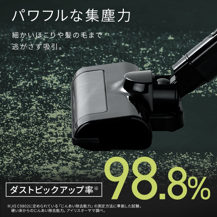 【イチオシ商品】【公式】掃除機 コードレス掃除機 サイクロン 充電式スティッククリーナー 軽量 コンパクト 自走式 アタッチメント 一人暮らし おしゃれ 黒 白 SCD-185PM *