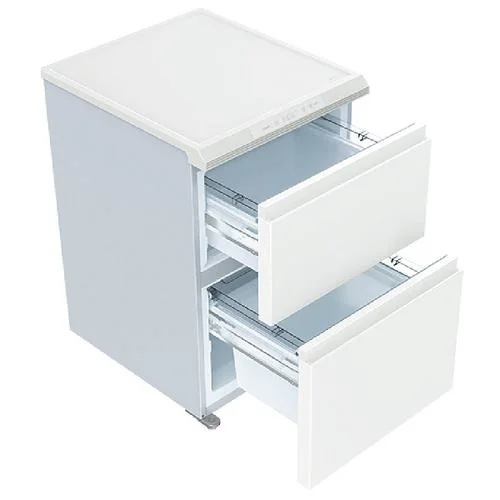 AQUA AQF-DFA15R(W) ファン式冷凍庫 2ドア 引き出しタイプ 145L サテンホワイト