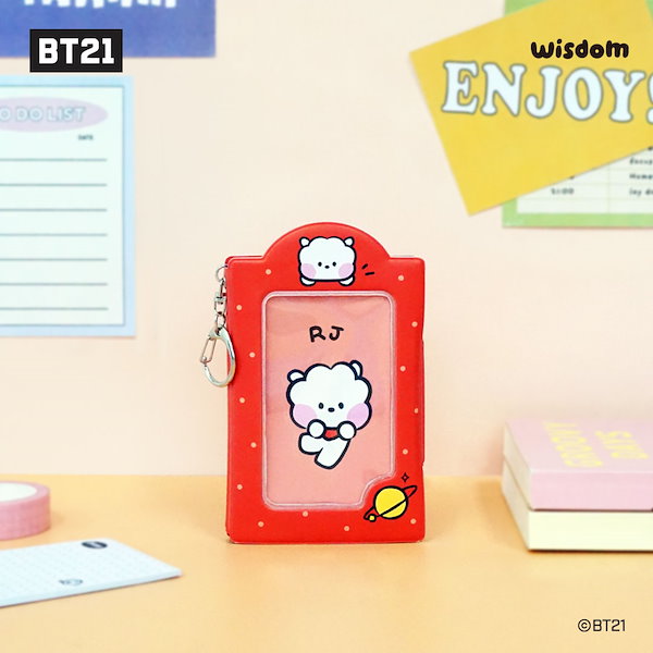 Qoo10] BT21 トレカケース フォトカードホルダー キー