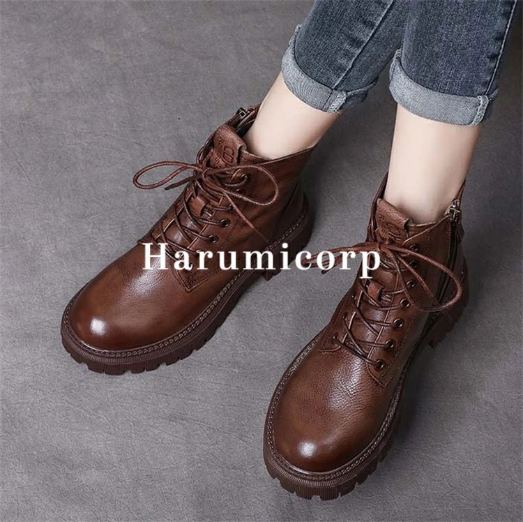 【即納125】本革 ブーツ レディース 裏起毛 厚底 ショートブーツ 編み上げ レザー レースアップブーツ 幅広 シューズ 靴 くつ 軽量 美脚 きれいめ おしゃれ 大きい 小さいサイズ 脚長 婦人靴 【即納125】本革 ブーツ レディース 裏起毛 厚底 ショートブーツ 編み上げ レザー レースアップブーツ 幅広 シューズ 靴 くつ 軽量 美脚 きれいめ おしゃれ 大きい 小さいサイズ 脚長 婦人靴