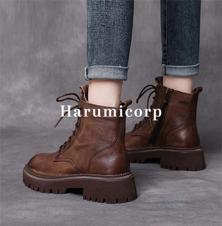 【即納125】本革 ブーツ レディース 裏起毛 厚底 ショートブーツ 編み上げ レザー レースアップブーツ 幅広 シューズ 靴 くつ 軽量 美脚 きれいめ おしゃれ 大きい 小さいサイズ 脚長 婦人靴 【即納125】本革 ブーツ レディース 裏起毛 厚底 ショートブーツ 編み上げ レザー レースアップブーツ 幅広 シューズ 靴 くつ 軽量 美脚 きれいめ おしゃれ 大きい 小さいサイズ 脚長 婦人靴