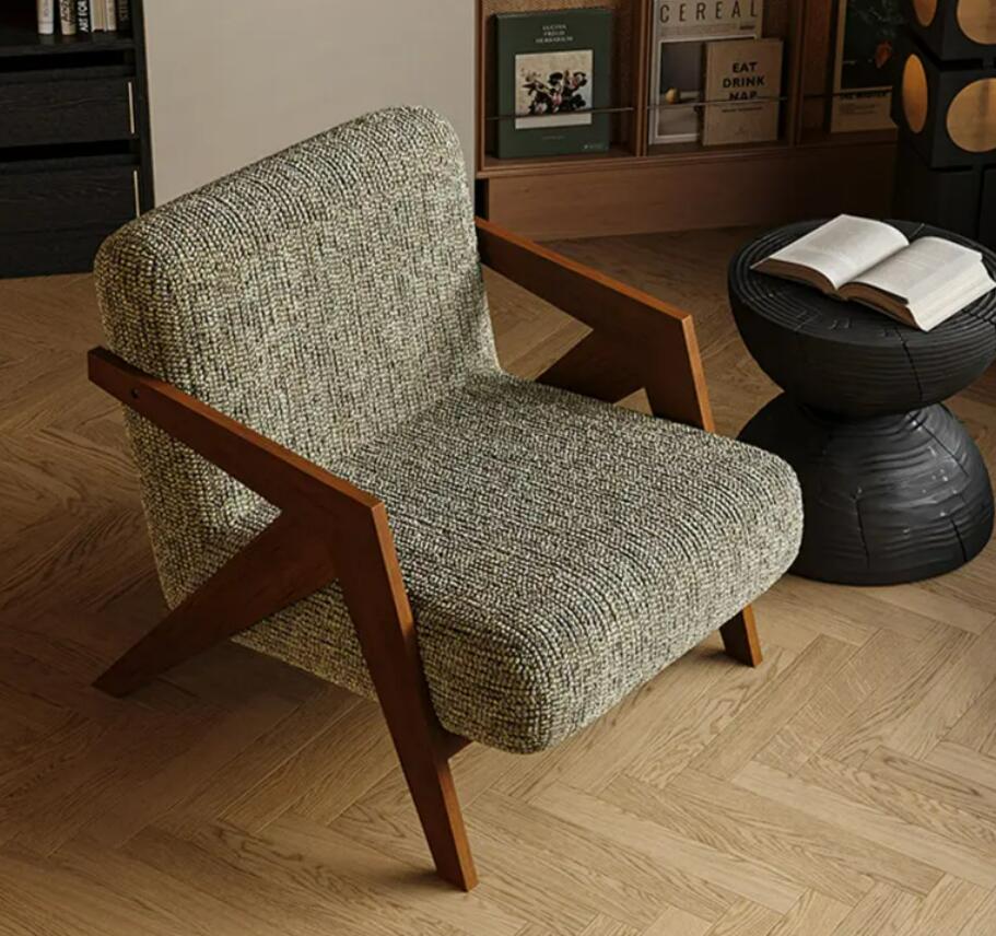 コーヒーチェア無垢材ラウンジチェアハイクリックモダンスタイル新しい到着リビングルームベッドルームアームチェア コーヒーチェア無垢材ラウンジチェアハイクリックモダンスタイル新しい到着リビングルームベッドルームアームチェア