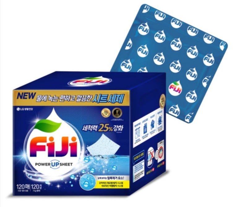 FiJi 洗濯洗剤 パワーシート 120枚 / 洗濯機 洗剤