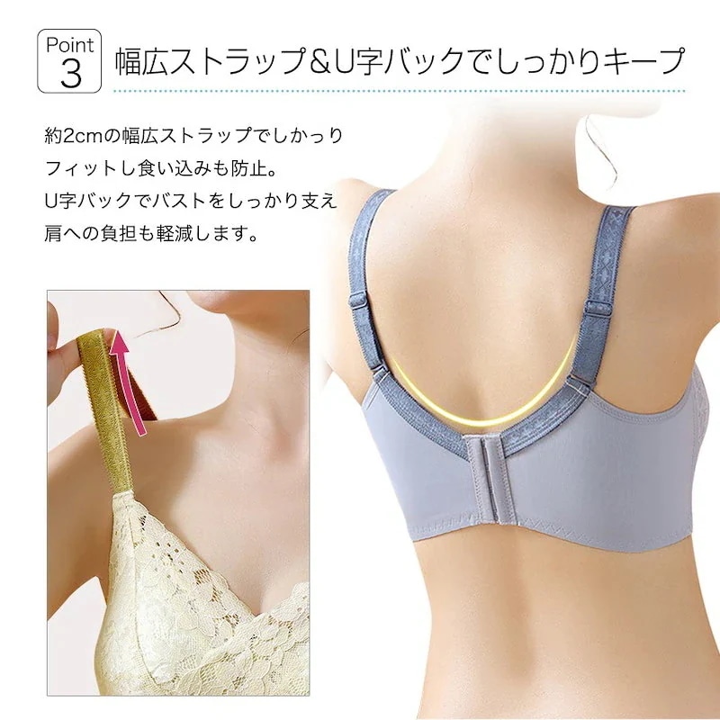 小さく見せる ブラ ノンワイヤー ブラジャーセット 脇肉ブラジャー 下着 上下セット ブラジャー 小さく見せる ブラ ノンワイヤー ブラジャーセット 脇肉ブラジャー 下着 上下セット ブラジャー