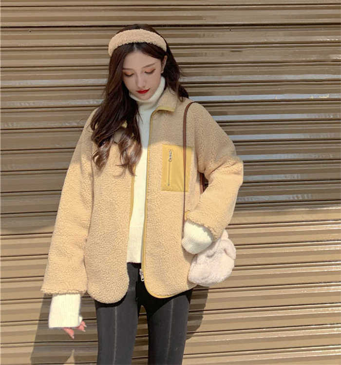 ボア ジャケット レディース ボア コート 秋 冬 アウター もこもこ 立ち襟 ファスナー アウター コート 前開き 羽織り 無地 長袖 ゆったり エレガント 着痩せ かわいい カジュアル 厚手 防寒