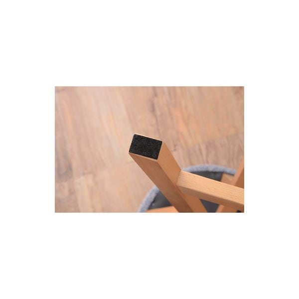 北欧風 スツール/オットマン 3脚セット ライトグレー 幅30cm奥行30cm高さ45cm 木製 リビング ダイニング 北欧風 スツール/オットマン 3脚セット ライトグレー 幅30cm奥行30cm高さ45cm 木製 リビング ダイニング