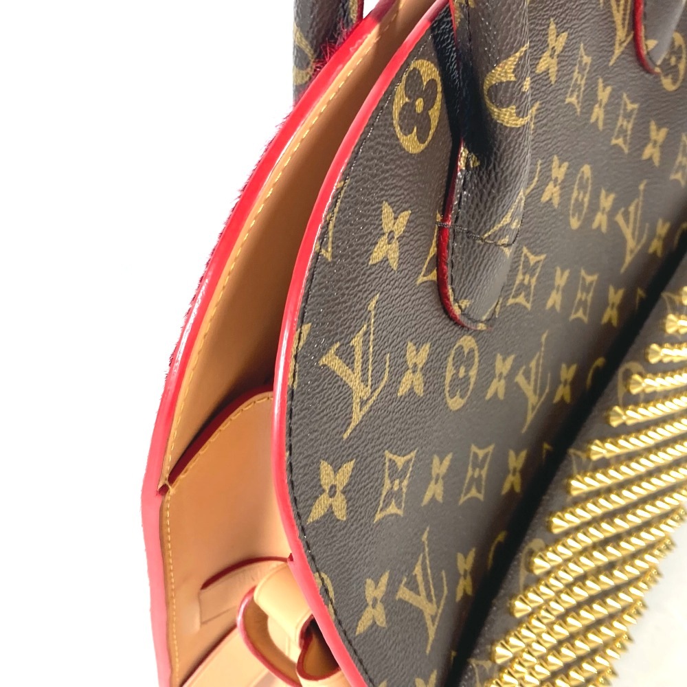 ハンドバッグ M41234 アイコノクラスト クリスチャンルブタンコラボ モノグラム スタッズ カバン トートバッグ モノグラムキャンバス ブラウン