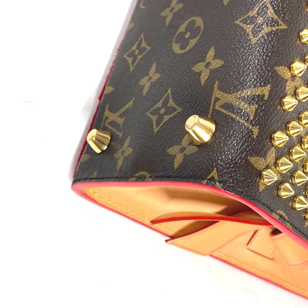 ハンドバッグ M41234 アイコノクラスト クリスチャンルブタンコラボ モノグラム スタッズ カバン トートバッグ モノグラムキャンバス ブラウン