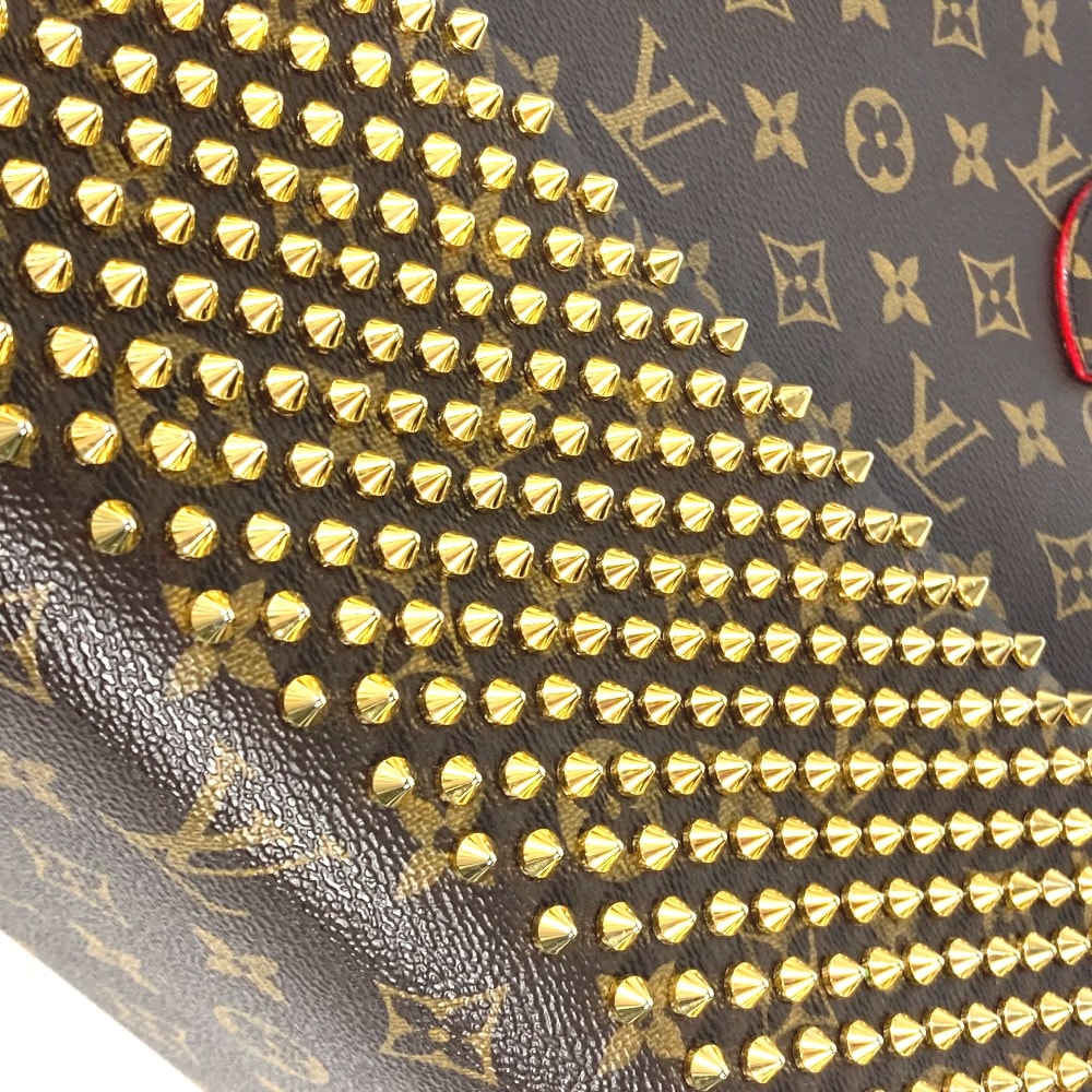 ハンドバッグ M41234 アイコノクラスト クリスチャンルブタンコラボ モノグラム スタッズ カバン トートバッグ モノグラムキャンバス ブラウン