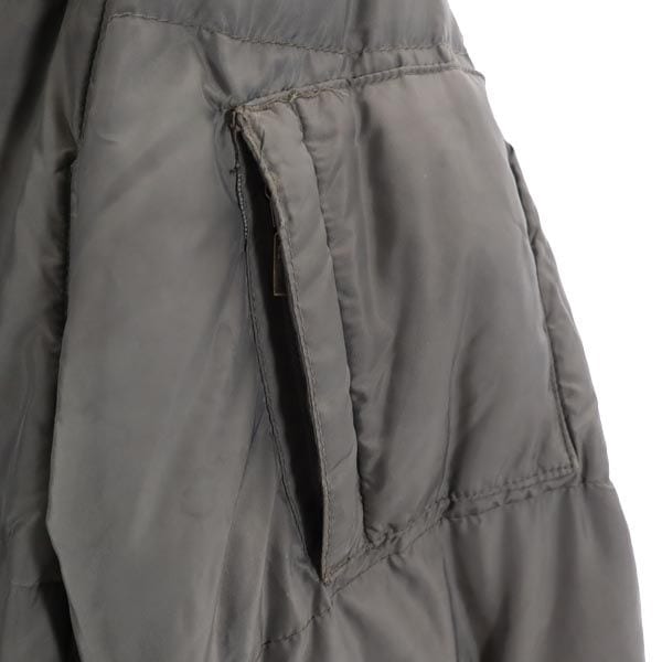 長袖 ダウンジャケット L ブラウン系 メンズ