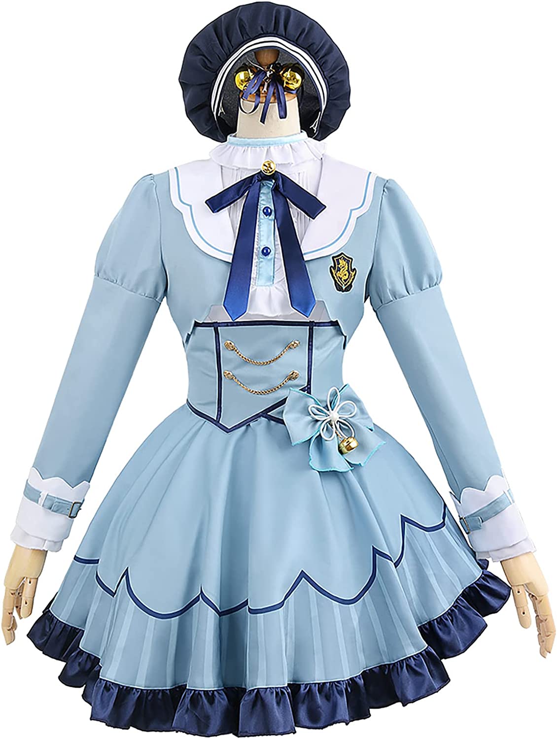 【3日で出荷】バーチャルYouTuber 天宮こころ コスプレ 衣装 あまみやこころ コスプレ衣装 にじさんじ コスプレ VTuber ハロウィン 衣装 コスプレ衣装＋帽子付き ウィッグ靴追可