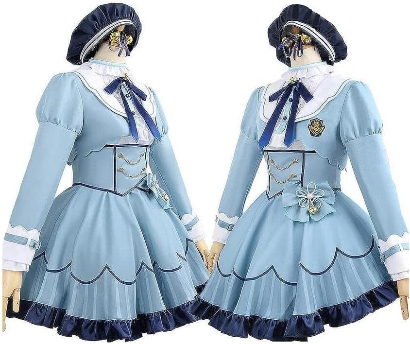 【3日で出荷】バーチャルYouTuber 天宮こころ コスプレ 衣装 あまみやこころ コスプレ衣装 にじさんじ コスプレ VTuber ハロウィン 衣装 コスプレ衣装＋帽子付き ウィッグ靴追可