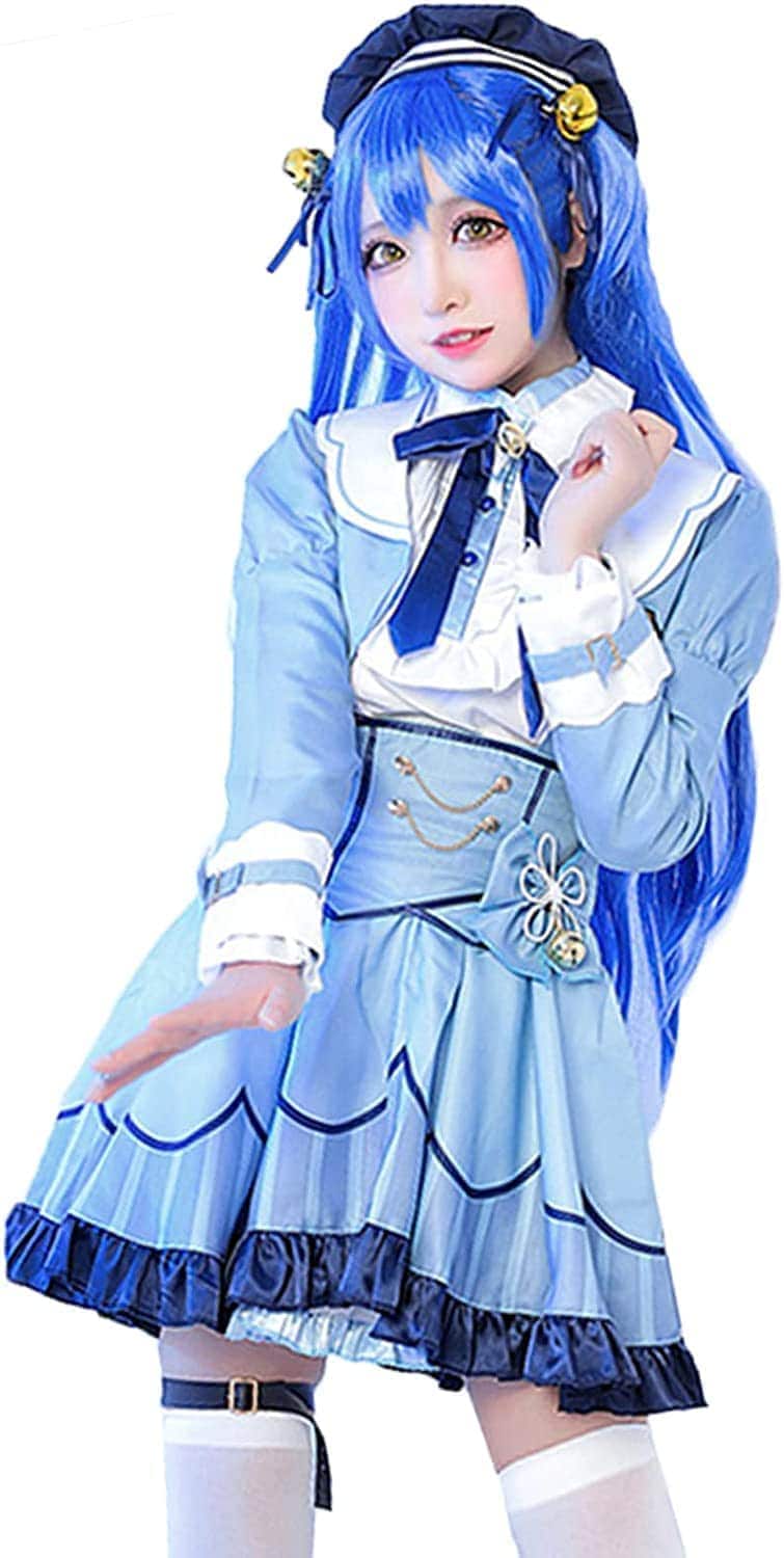 【3日で出荷】バーチャルYouTuber 天宮こころ コスプレ 衣装 あまみやこころ コスプレ衣装 にじさんじ コスプレ VTuber ハロウィン 衣装 コスプレ衣装＋帽子付き ウィッグ靴追可