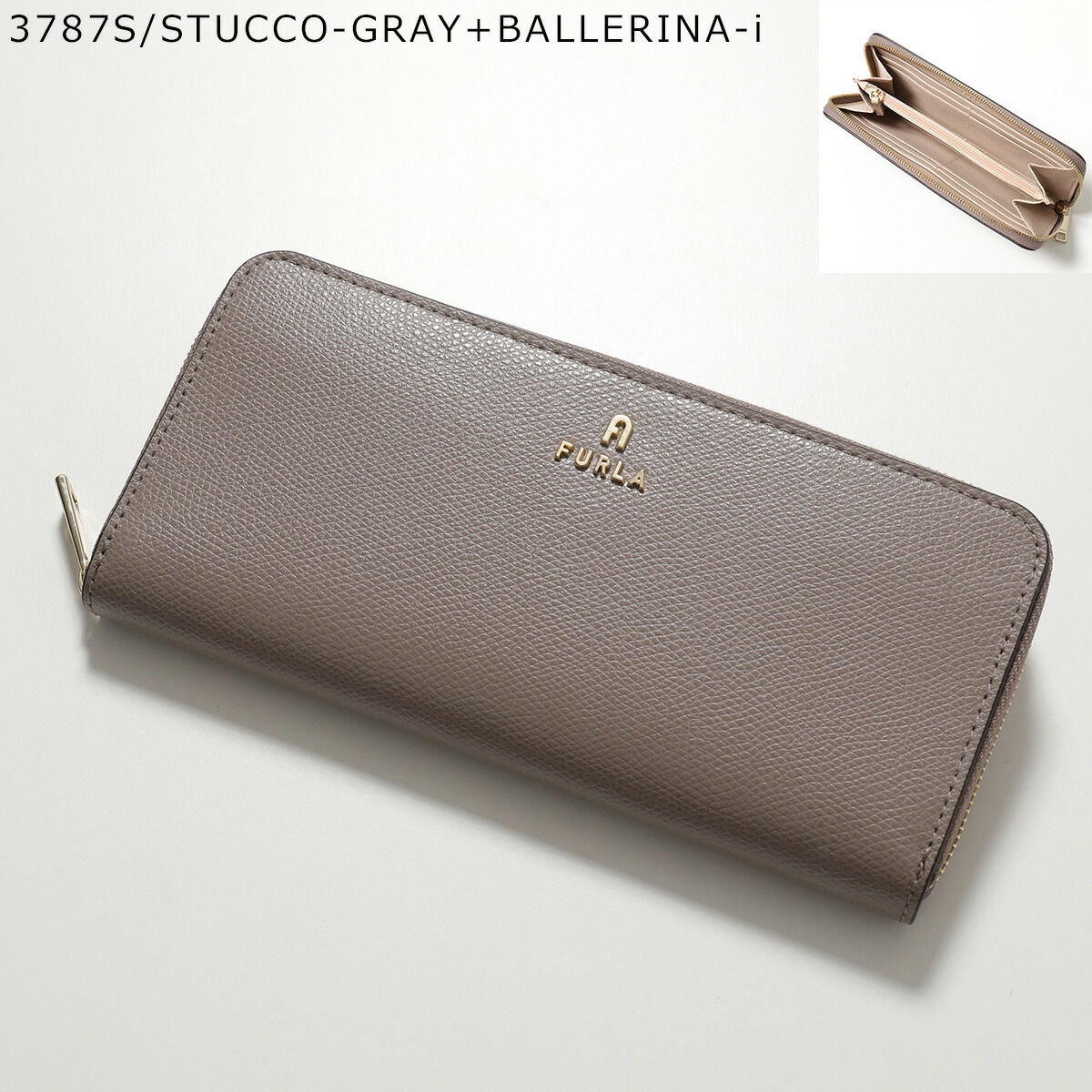 Furla フルラ ラウンドファスナー長財布 CAMELIA カメリア WP00313 ARE000 レディース レザー ジップアラウンド ロゴ カラー4色