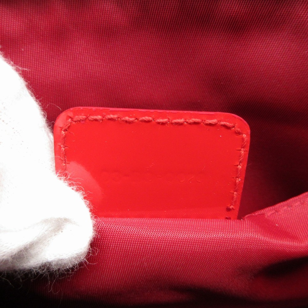 美品 クリスチャンディオール トロッター オブリーク ショルダーバッグ パテントレザー/パテントレザー レッド 0446【中古】Christian Dior ユニセックス 美品 クリスチャンディオール トロッター オブリーク ショルダーバッグ パテントレザー/パテントレザー レッド 0446【中古】Christian Dior ユニセックス