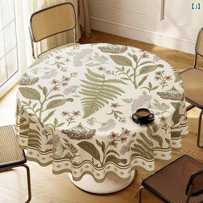 テーブルクロス おしゃれ インテリア ティー コーヒー カバー 家庭 レストラン カフェ 喫茶店 ダイニング PVC 楕円形 オーバル 防水 耐油性 洗える 油絵 楕円形 オーバル