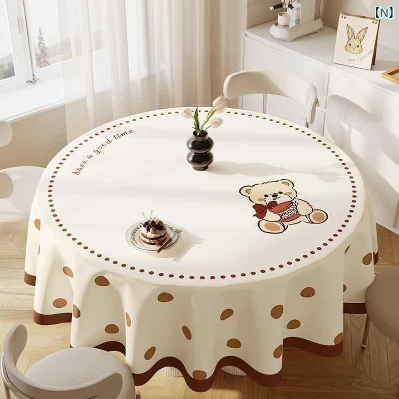 テーブルクロス おしゃれ インテリア ティー コーヒー カバー 家庭 レストラン カフェ 喫茶店 ダイニング PVC 楕円形 オーバル 防水 耐油性 洗える 油絵 楕円形 オーバル