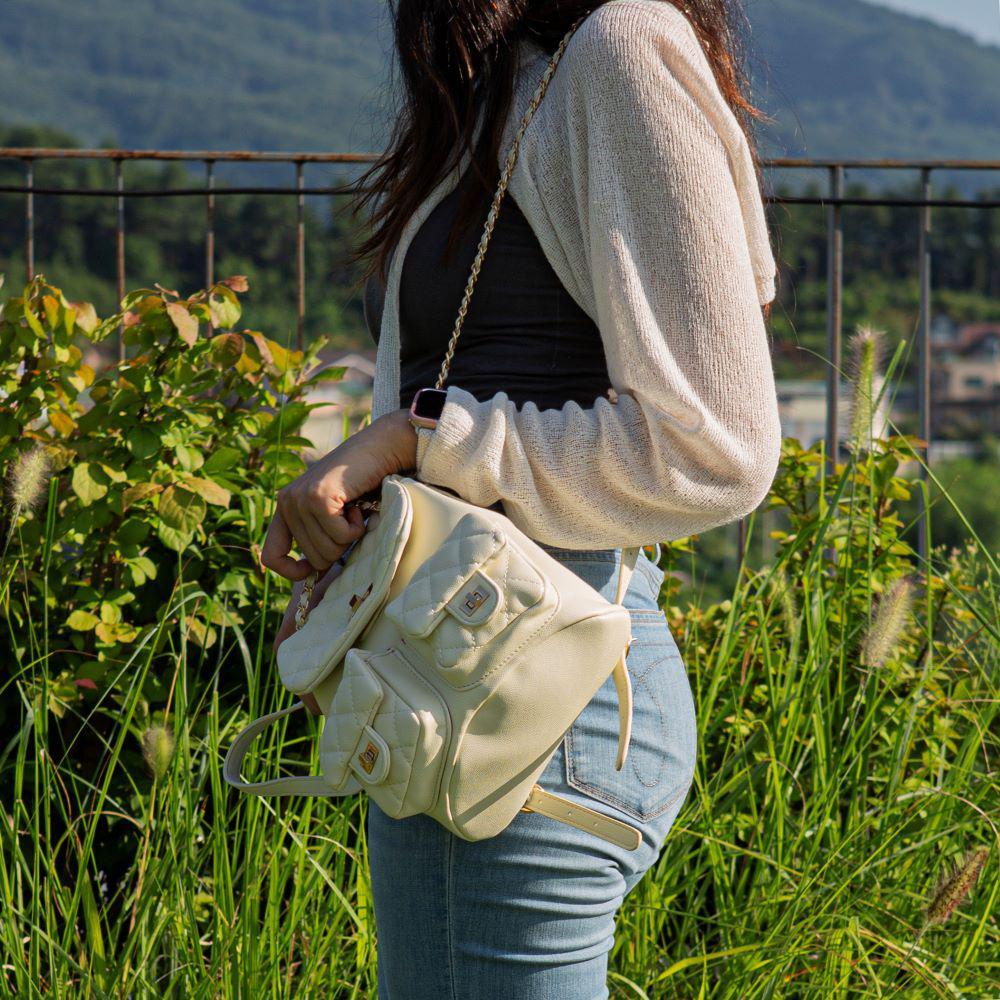 レディースバックパック キルティングバックパック レディースショルダーバッグ