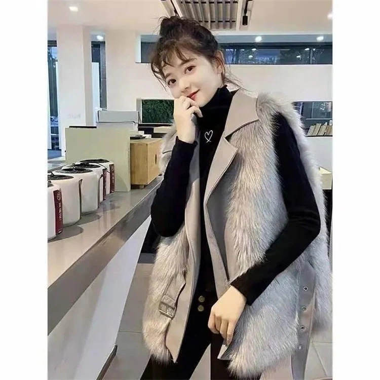 品質いいな新品 秋冬 レディース ファーコート 毛皮コート レディースコート フェイクファー アウター ファーベスト　暖かい 通勤　レディースアウター