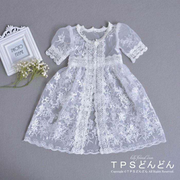 【ボレロ・帽子付き3点セット】ベビードレス ベビー服 女の子 新生児 退院 お宮参り 出産祝 結婚式 服 女の子 ベビー用 ドレス 刺繍 ベビー フォーマル 七五三 セレモニードレス 白 赤ちゃん ド