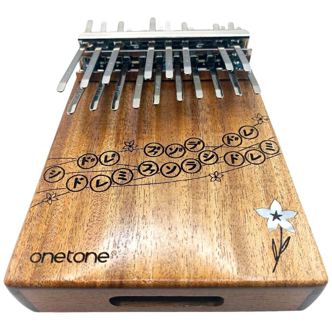 onetone かんたんカリンバ OTKL-18EK - ピアノ鍵盤配列/楽譜集付き