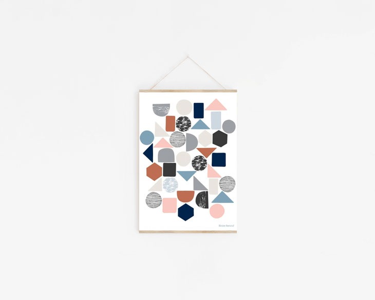 ELOISE RENOUF CONFETTI GICLEE PRINT A3