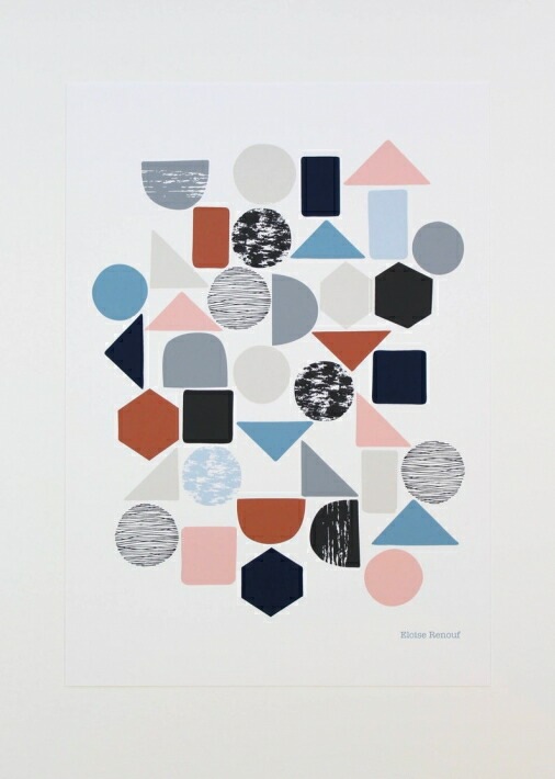 ELOISE RENOUF CONFETTI GICLEE PRINT A3