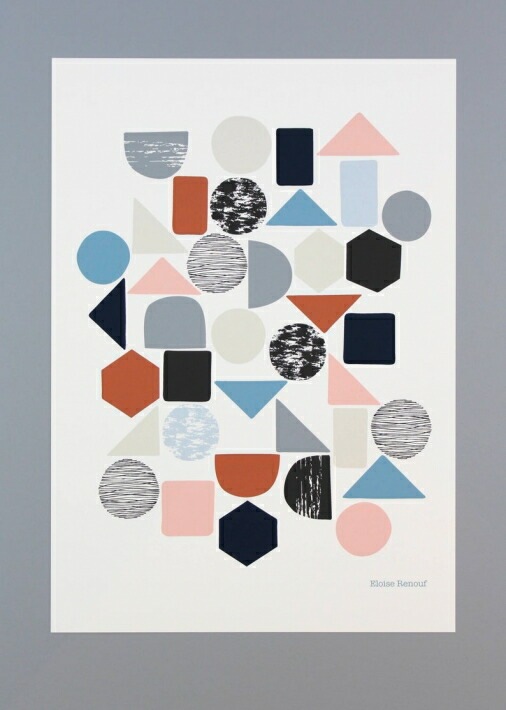 ELOISE RENOUF CONFETTI GICLEE PRINT A3