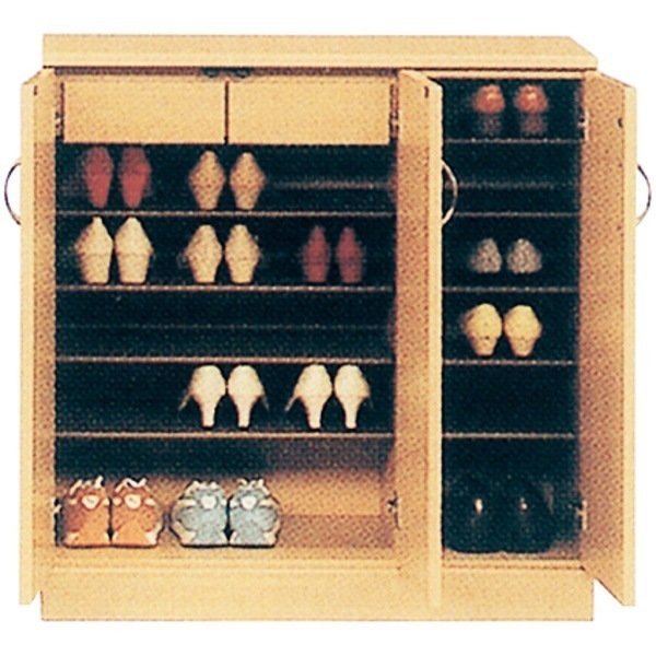 ローシューズボックス(下駄箱) 幅90cm奥行38cm高さ92cm 日本製 ブラック PLAZA2プラザ2 完成品 開梱設置 ローシューズボックス(下駄箱) 幅90cm奥行38cm高さ92cm 日本製 ブラック PLAZA2プラザ2 完成品 開梱設置