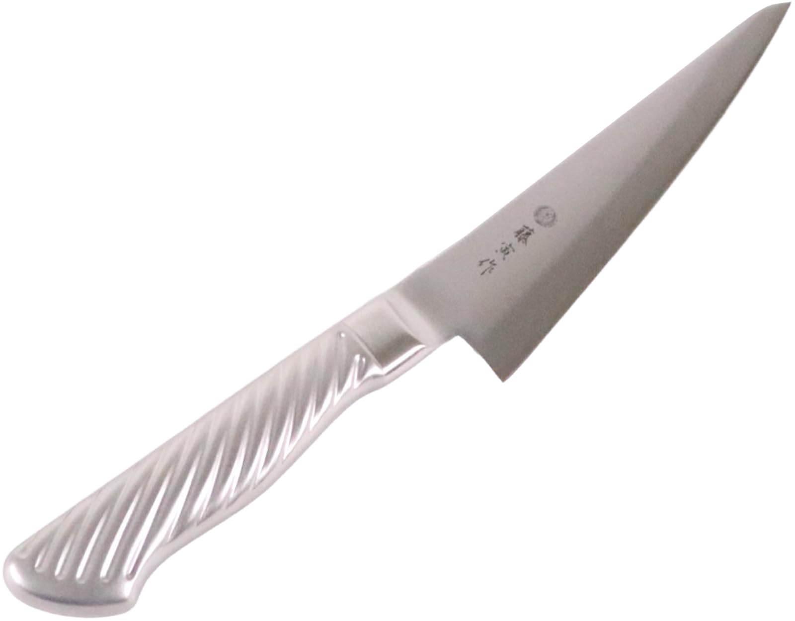 【全国送料無料】 藤寅作 骨スキ 150mm 日本製 コバルト合金鋼2層複合材 片刃 肉を骨から剥がす特殊包丁 魚も捌ける 柄は握りやすいトルネード模様 オールステンレス 食洗器使用OK DPコバルト