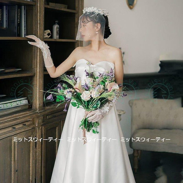 Qoo10] ウェディングドレス ロングドレス 結婚式
