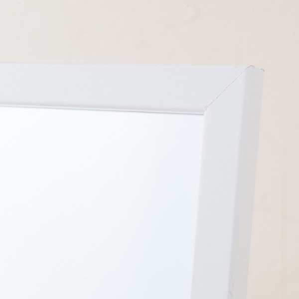 4枚セットクールスタンドミラー(ホワイト/白) 幅27cm 姿見/全身/ミラー/飛散防止加工/スリム/折りたたみ可/モダン/シンプル/業務用/完成品/NK-277 4枚セットクールスタンドミラー(ホワイト/白) 幅27cm 姿見/全身/ミラー/飛散防止加工/スリム/折りたたみ可/モダン/シンプル/業務用/完成品/NK-277