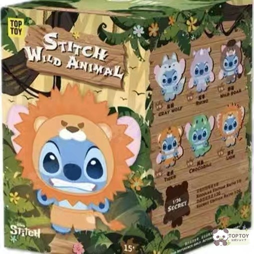 Qoo10] TOPTOY 【公式正規品】スティッチ 野生動物シリー
