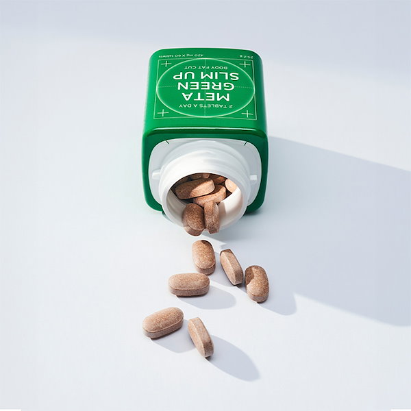 CUTE ME ダイエットサプリ Qoo10] バイタルビューティー NEW メタグリーン スリムアップ 30