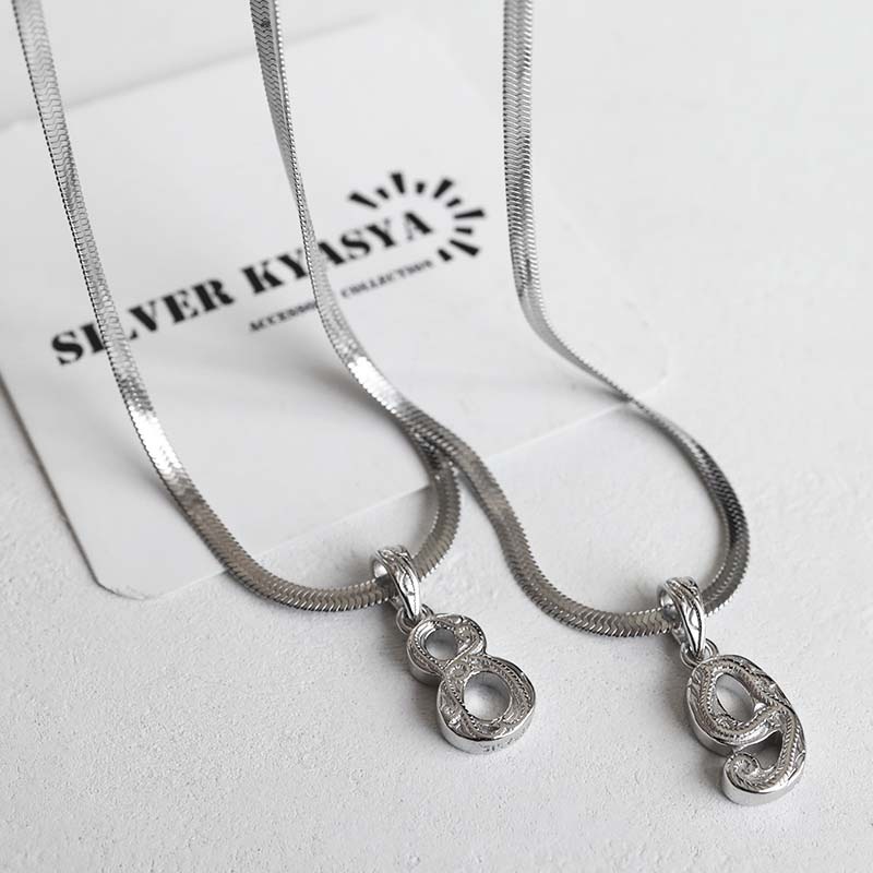 ハワイアンナンバーネックレス [n782-snake-s]