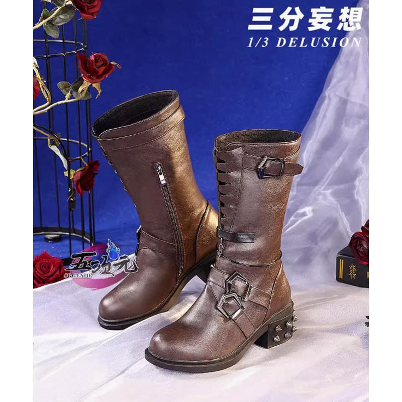 【予約商品】ハロウィン 三分妄想　恋と深空　主人公　闇夜潜行戦闘セット　コスプレ　専用靴